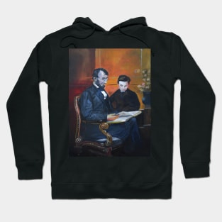 Abe Lincoln, A nation of readers Hoodie